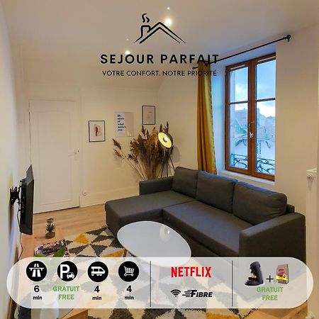 Appart'Hôtel Le Strasbourg - RENOVÉ, CALME ET NETFLIX Belfort Exterior foto